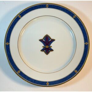 Vtg Fitz and Floyd American Settings Lafayette Fine Porcelain Plate 8"